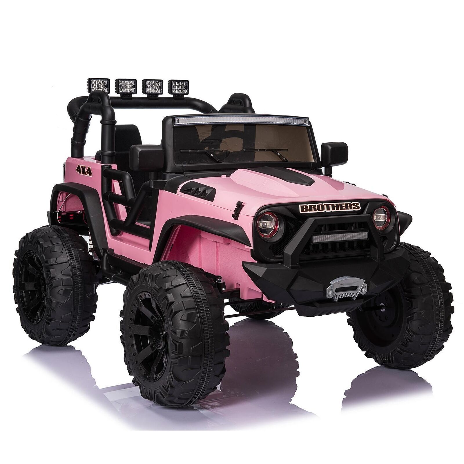 2-Seater Electric Ride-On SUV Truck for Kids with Remote Control, MP3 Player, and LED Lights - 400W Power