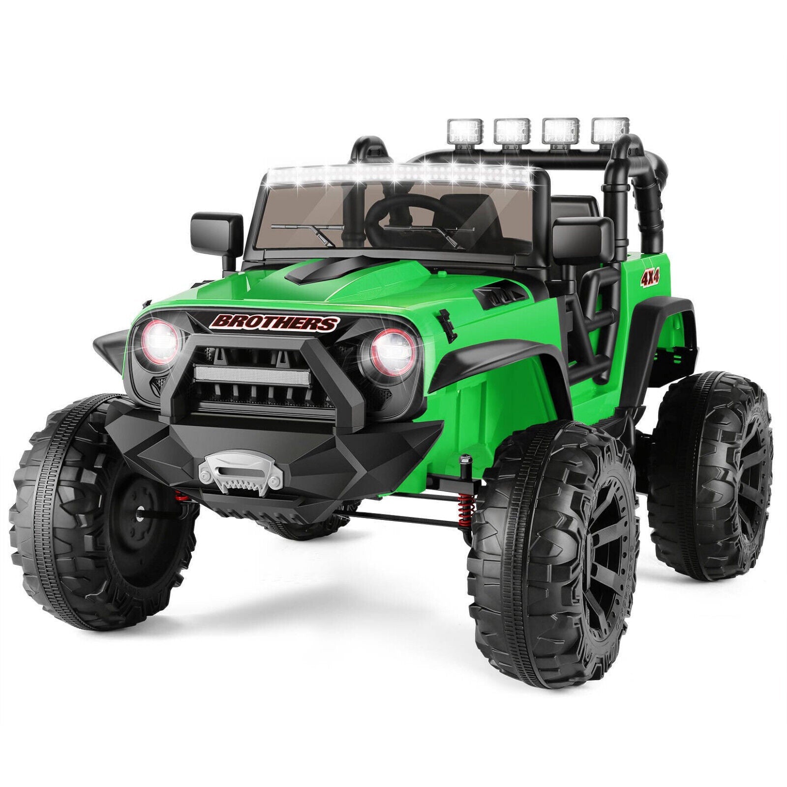 24V Jeep Music Fashion Ride-On Car with Remote Control for Electric Kids