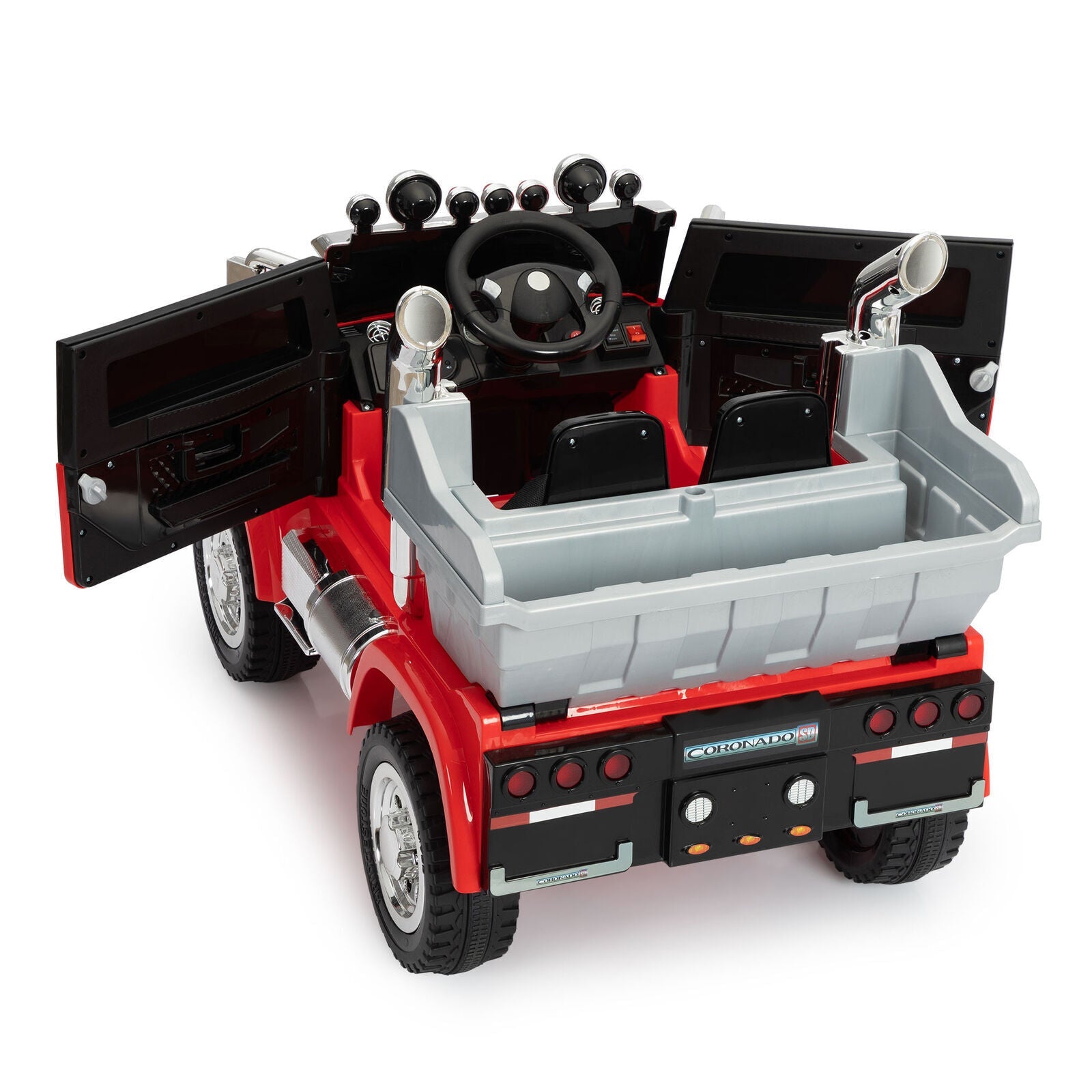 12V Kids Electric Ride On Toy Truck with Music and Remote Control