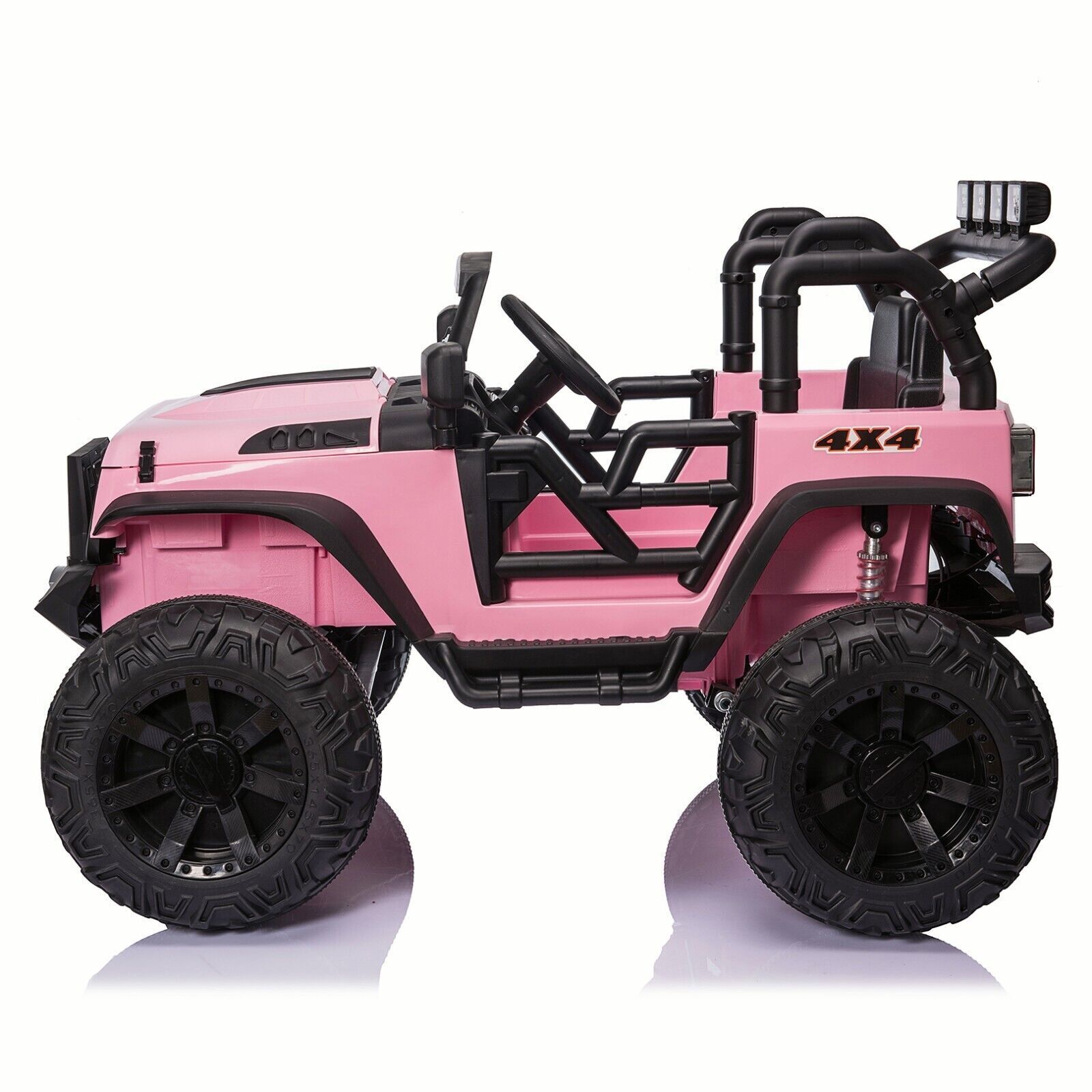 Electric 24V Battery Kids Ride On Car Toy Truck with USB, Bluetooth, and Remote Control Features