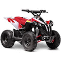 MotoTec E-Bully Electric Ride-On ATV - MT-E-Bully-ATV-36v-1000w_White (White/Red) ?