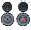 Upgrade Your Ride with the Peg Perego Ground Force Ground Loader Wheel Pack in Black