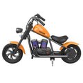 24V Children's Boys Ride On Motorbike Chopper Bicycle 160W Engine 10MPH Velocity, Distance Tracker, Mist