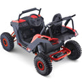 MotoTec Raider Children's UTV 48v 1200w Full Suspension Crimson