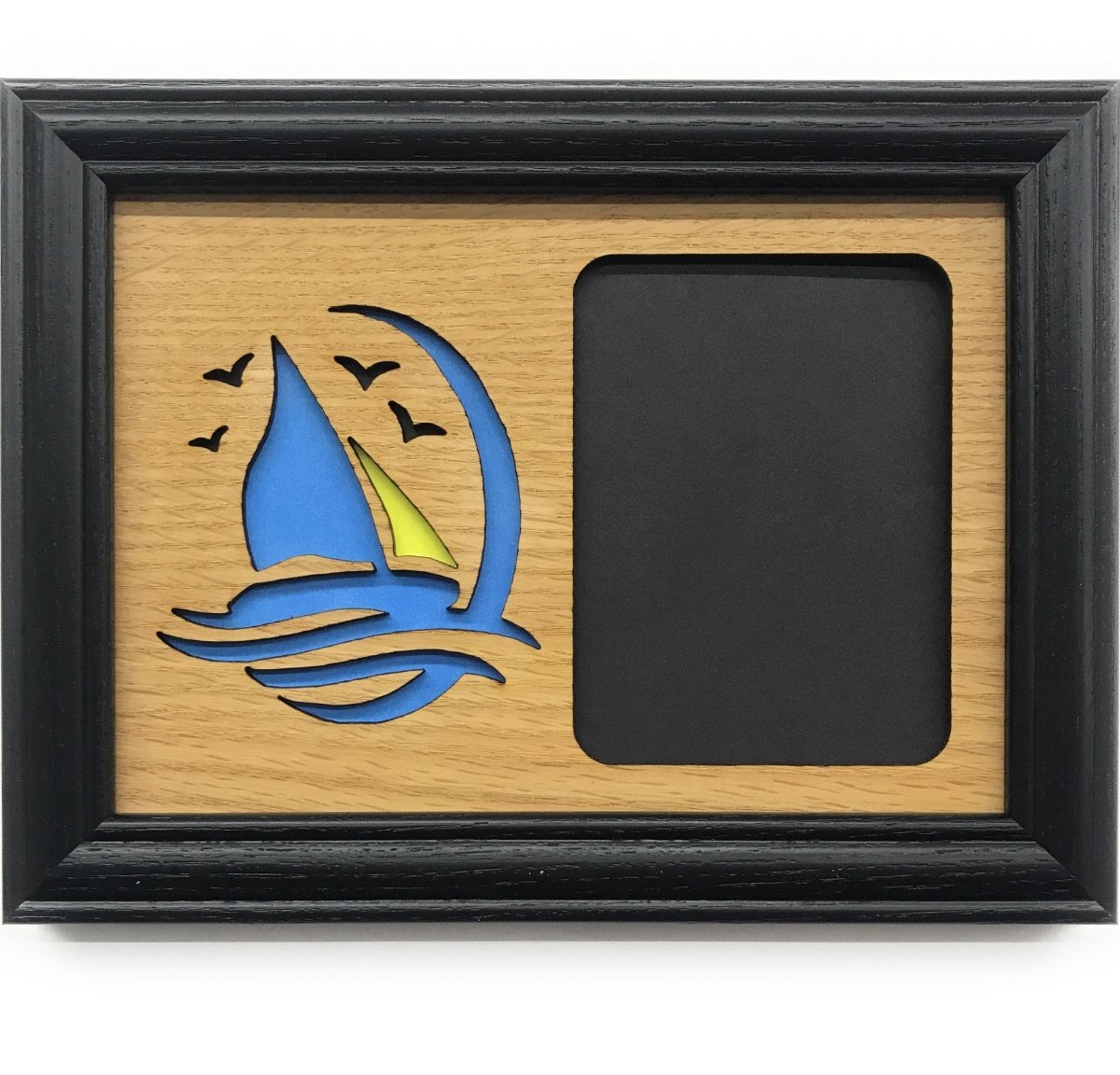 Sail Boat Picture Frame - 5x7 Frame Hold 3x4 Photo