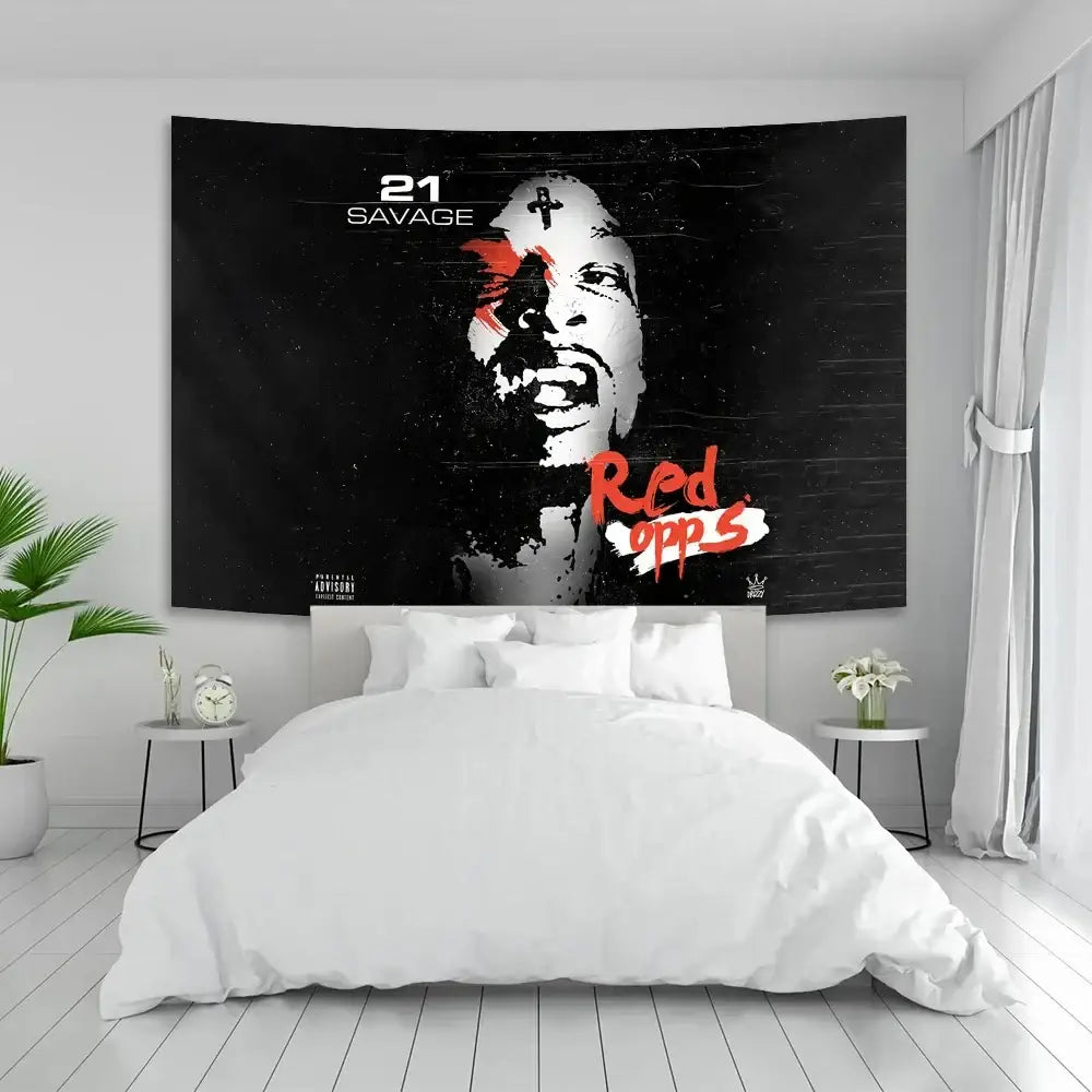 Savage tapestry pop album cover poster for bedroom wall decor