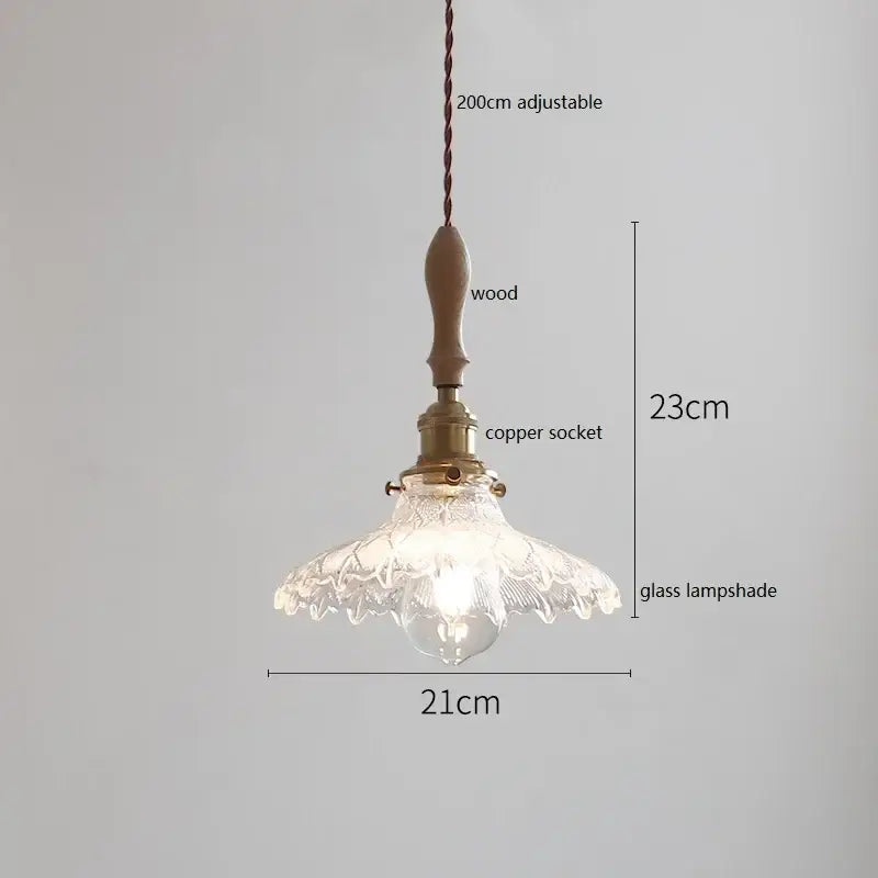 Scalloped white ceramic led pendant light for dining room