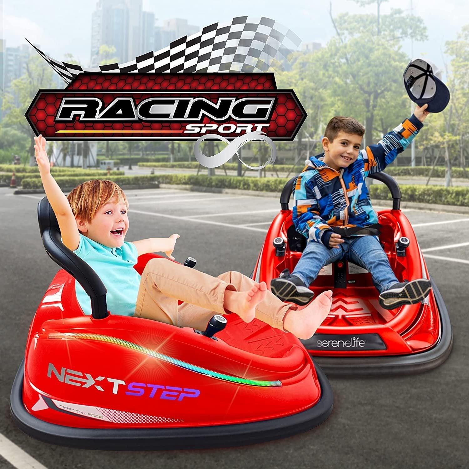 Electric Children's Bumper Car with Safe and Fun Design