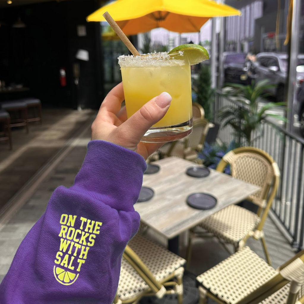 MARGS ♡ purple printed sweatshirt ♡ select your cuff