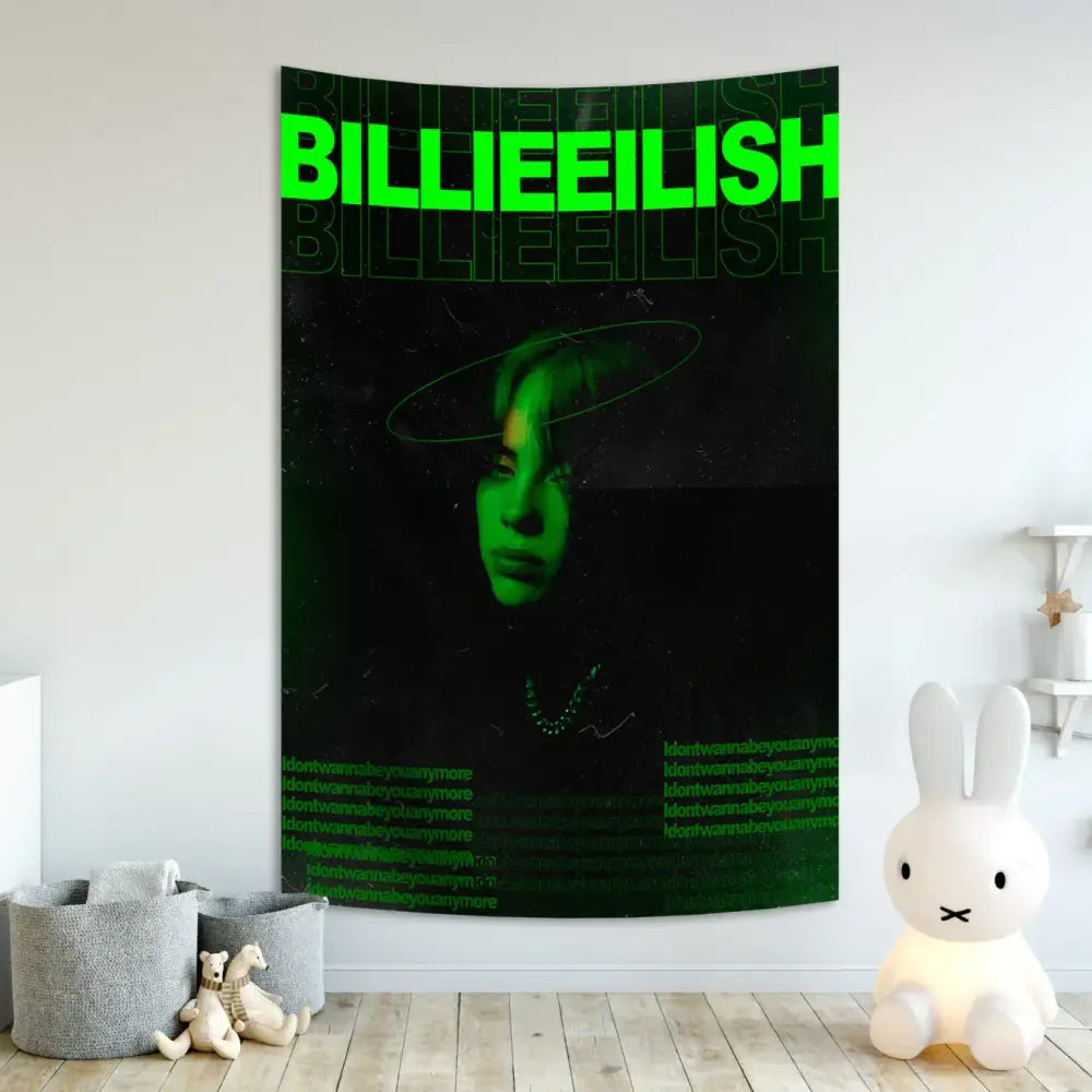 Singer tapestry banner bedroom wall hanging art decor