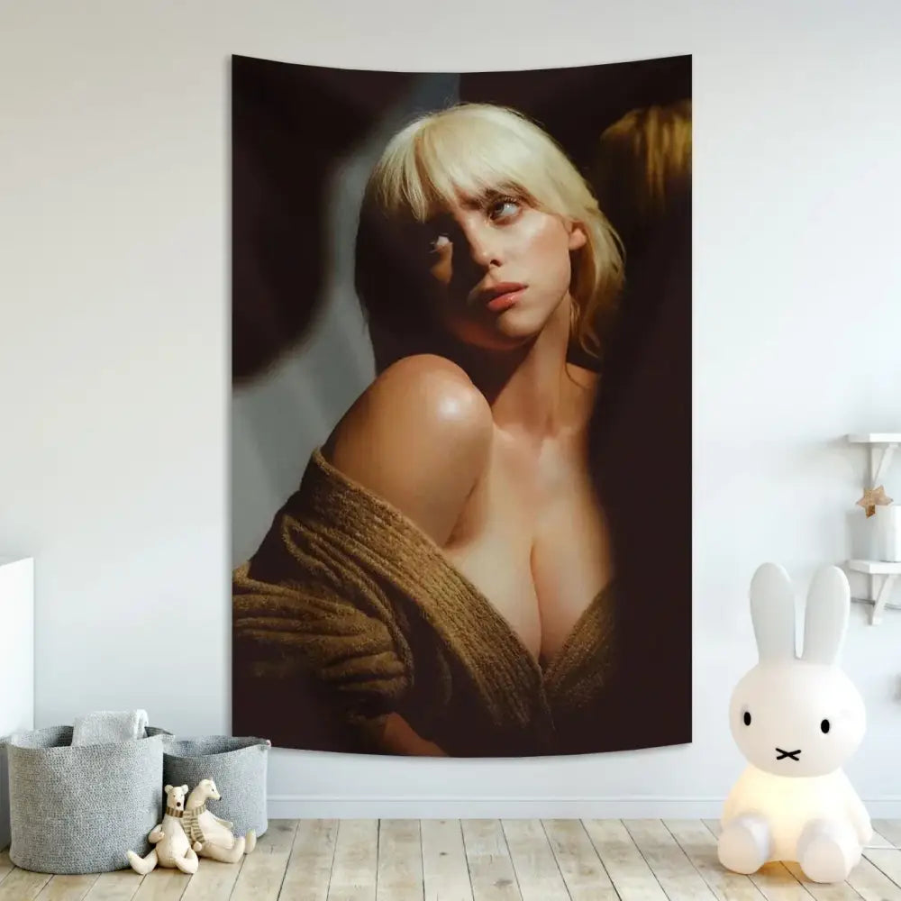 Singer tapestry banner bedroom wall hanging art decor