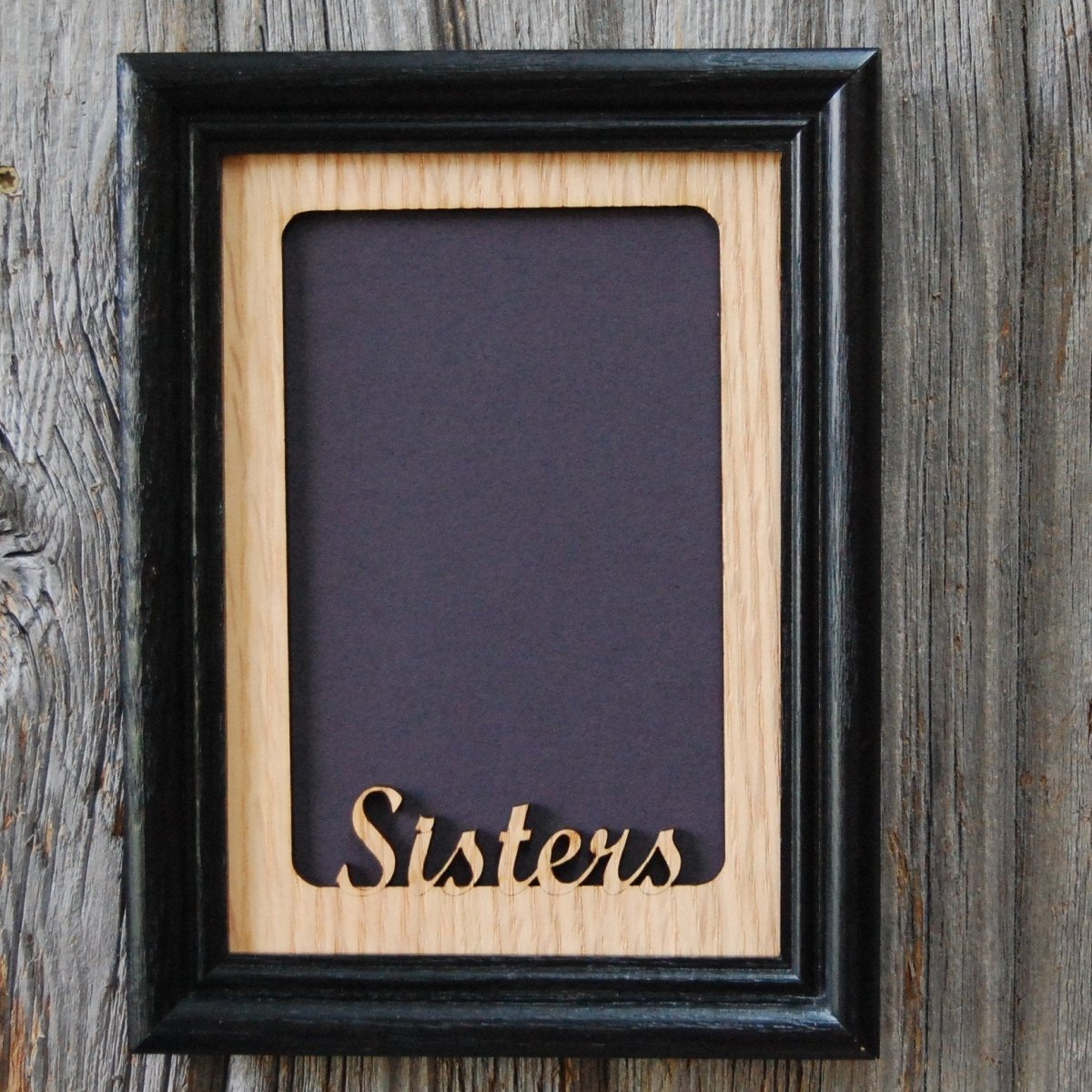 Sisters Picture Frame - 5x7 Frame Hold 4x6 Photo