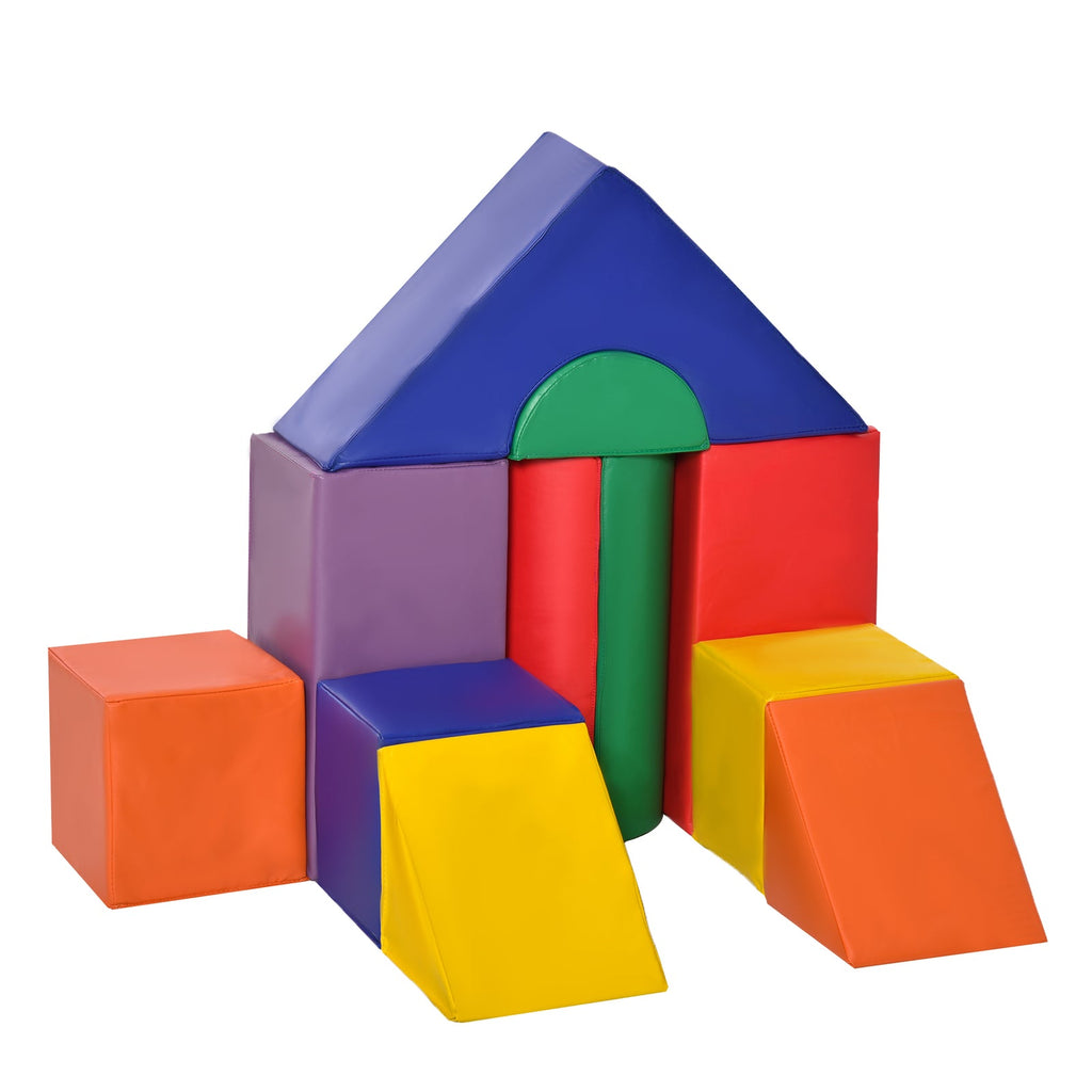 Soft Foam Climbing Blocks Play Set for Toddlers – 11 Pieces