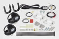 LED Fog Lamp Kit 3.0 950 Lumens 2pcs for GROM Monkey 125 Dax