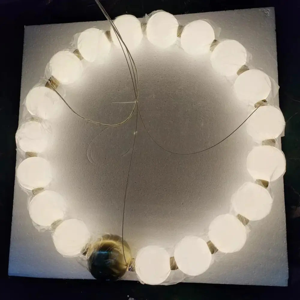 Spiral brass led chandelier with frosted acrylic dining room light