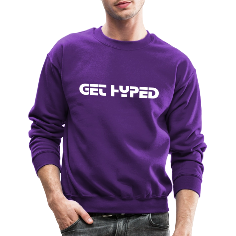 GET HYPED - Crewneck Sweatshirt by Nicholas Melo