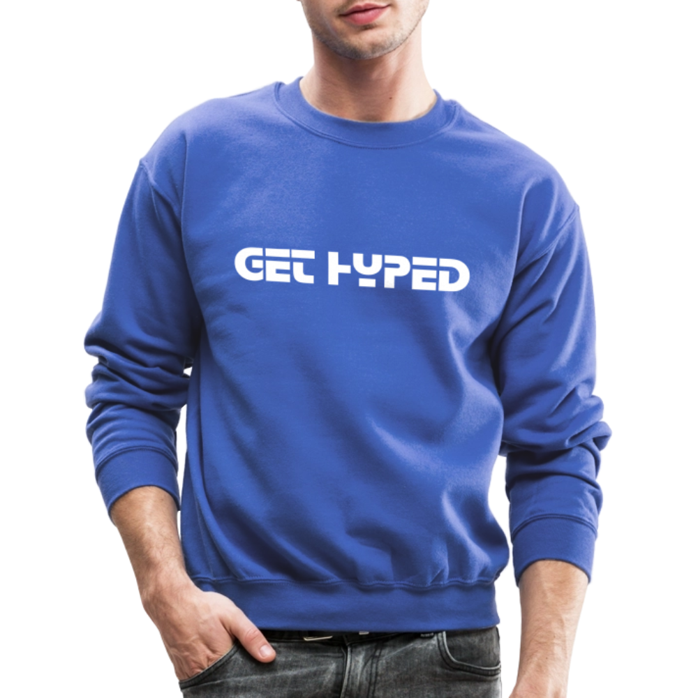 GET HYPED - Crewneck Sweatshirt by Nicholas Melo