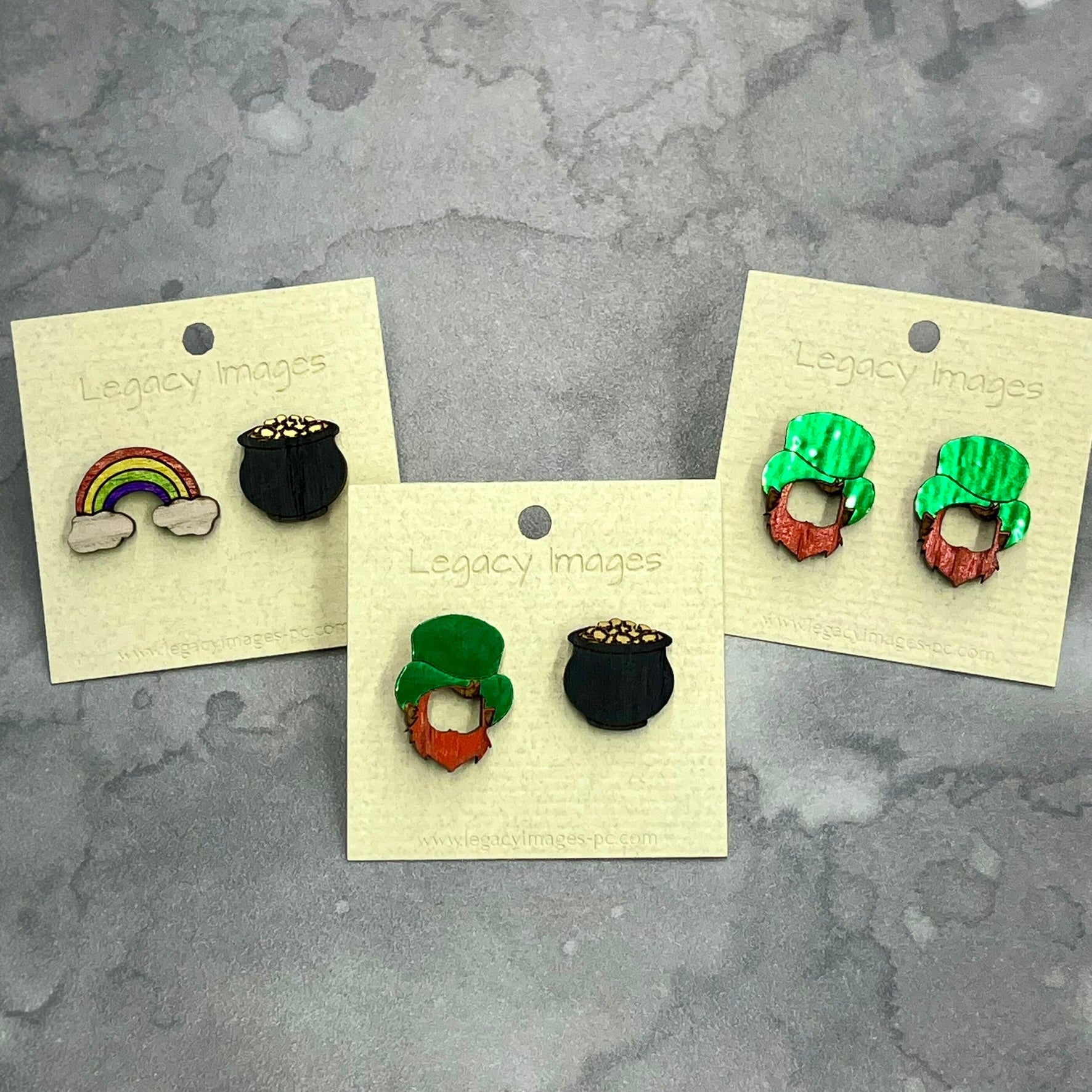 St. Patrick's Day Mix & Match Earring Set