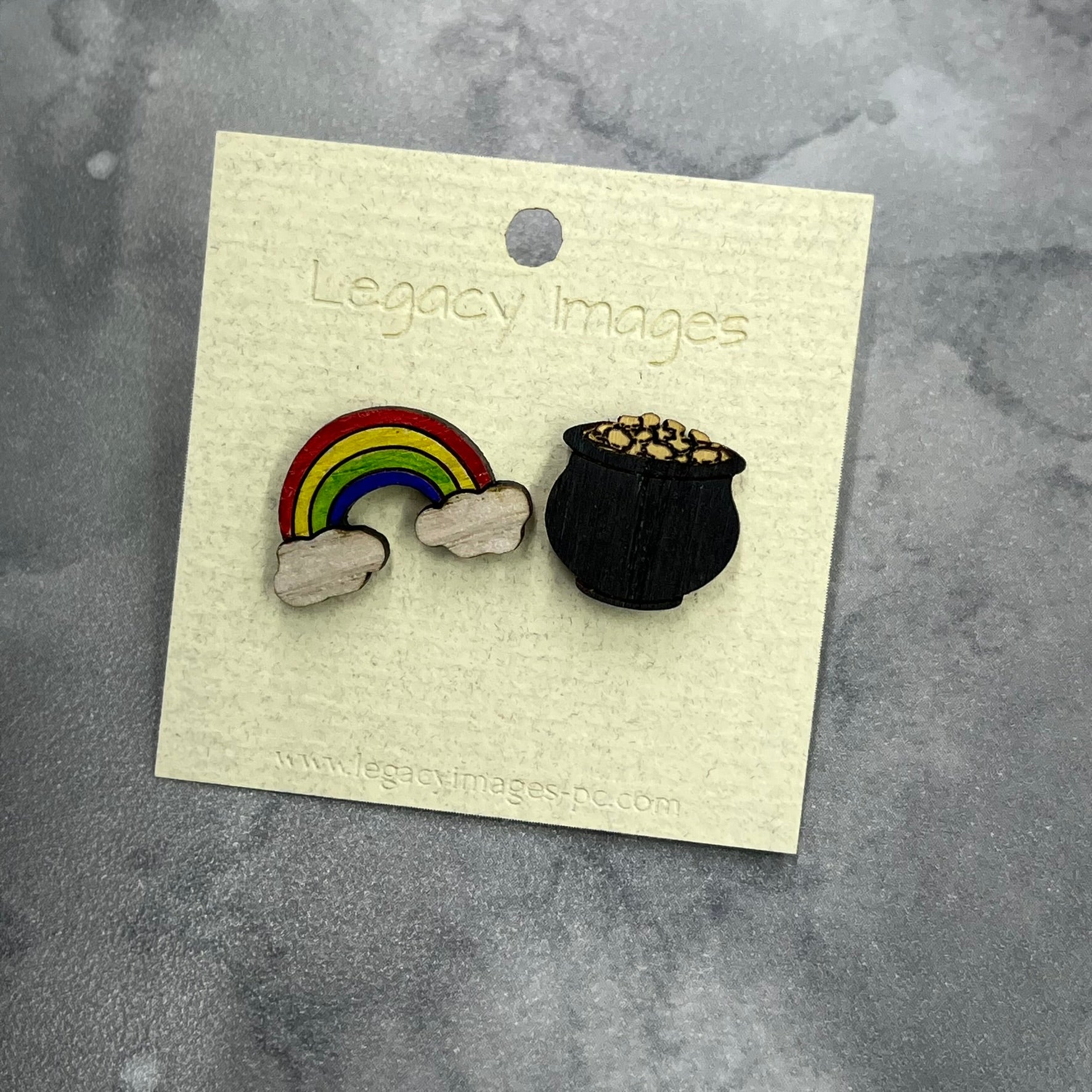 St. Patrick's Day Shamrock Earrings