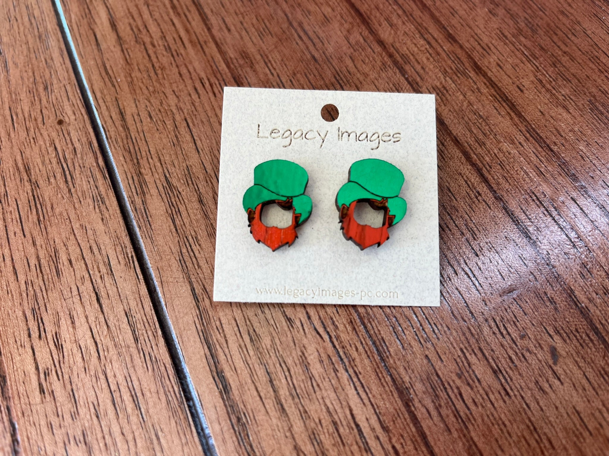 St. Patrick's Day Shamrock Earrings