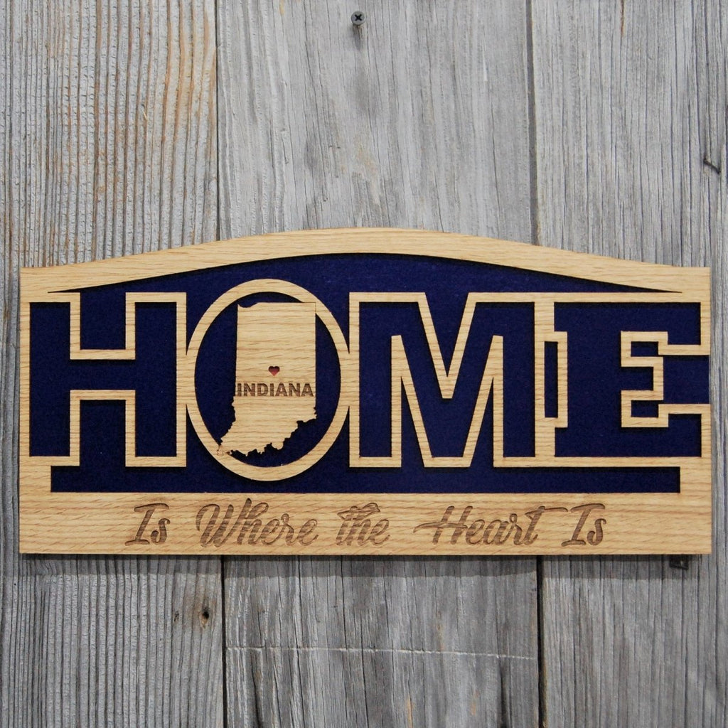 State Home Sign Décor