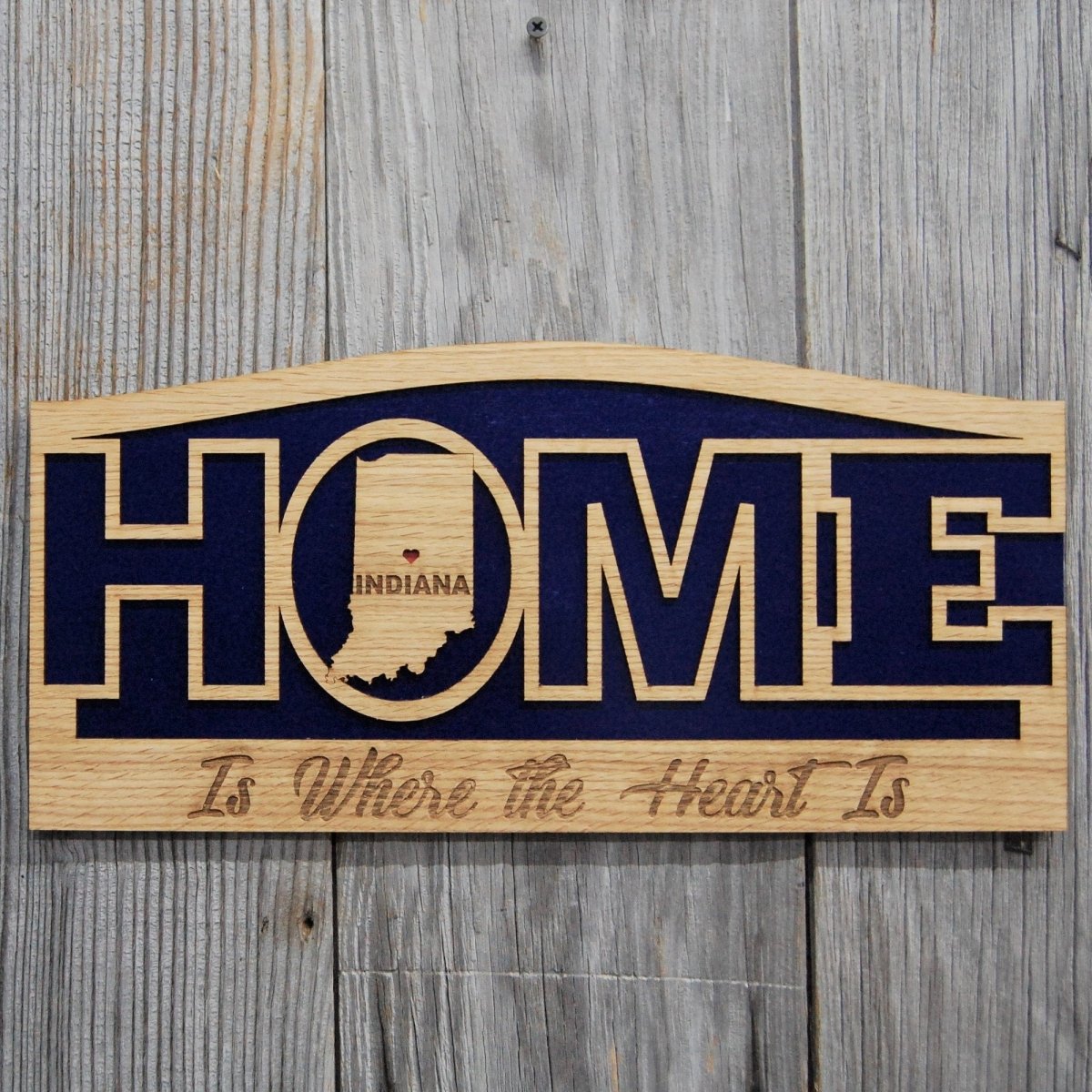 State Home Sign Décor
