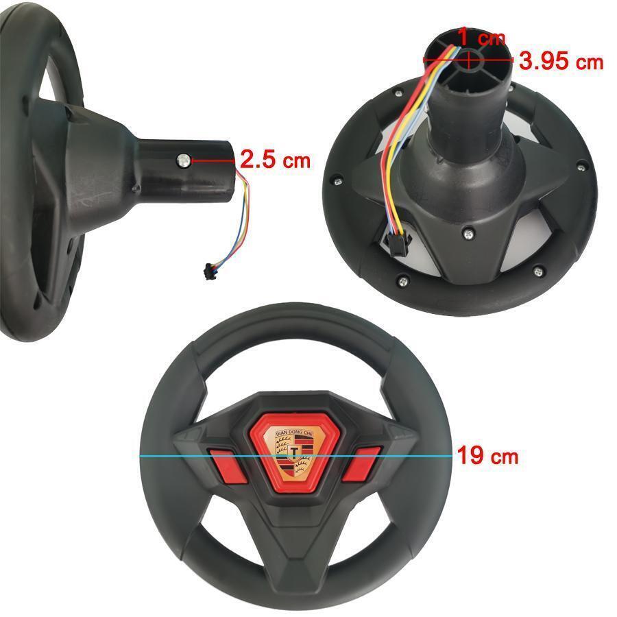 Children's Electric Car Steering Wheel for HC-8188 Karting Toy