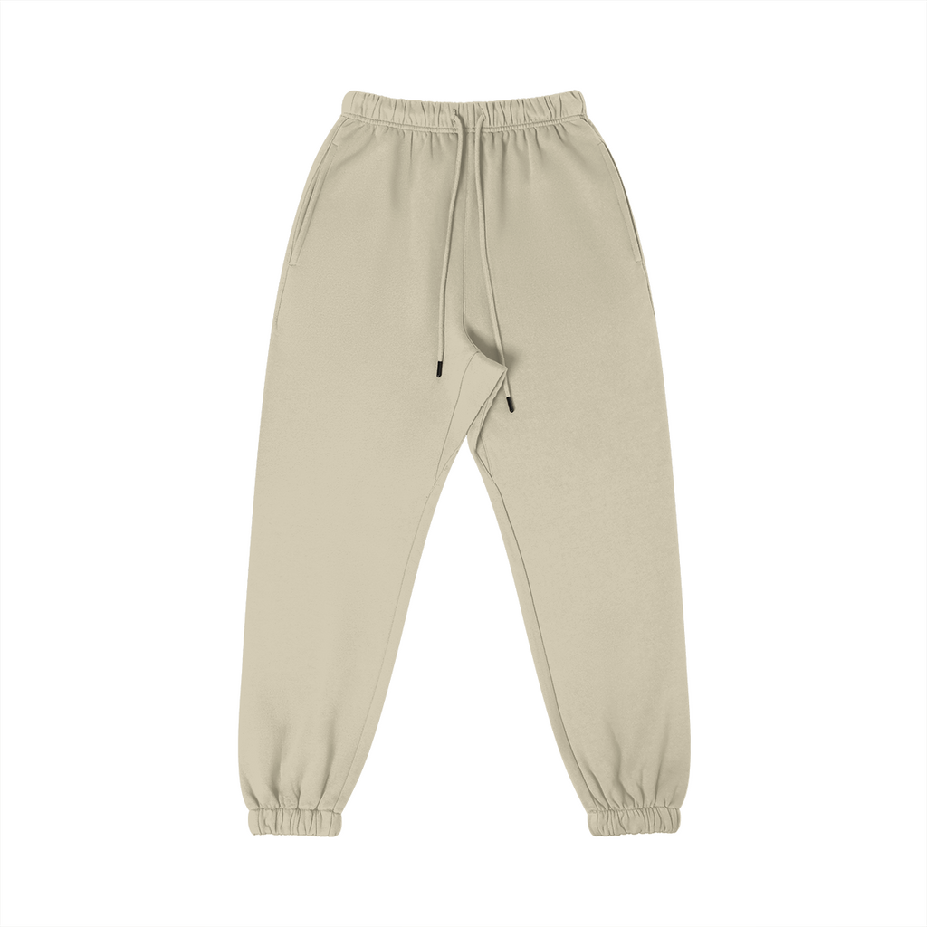 Solid 310GSM Premium Heavy Cotton Joggers | MUNSIEUR