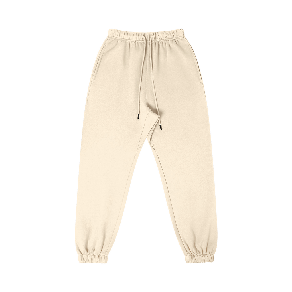 Solid 310GSM Premium Heavy Cotton Joggers | MUNSIEUR