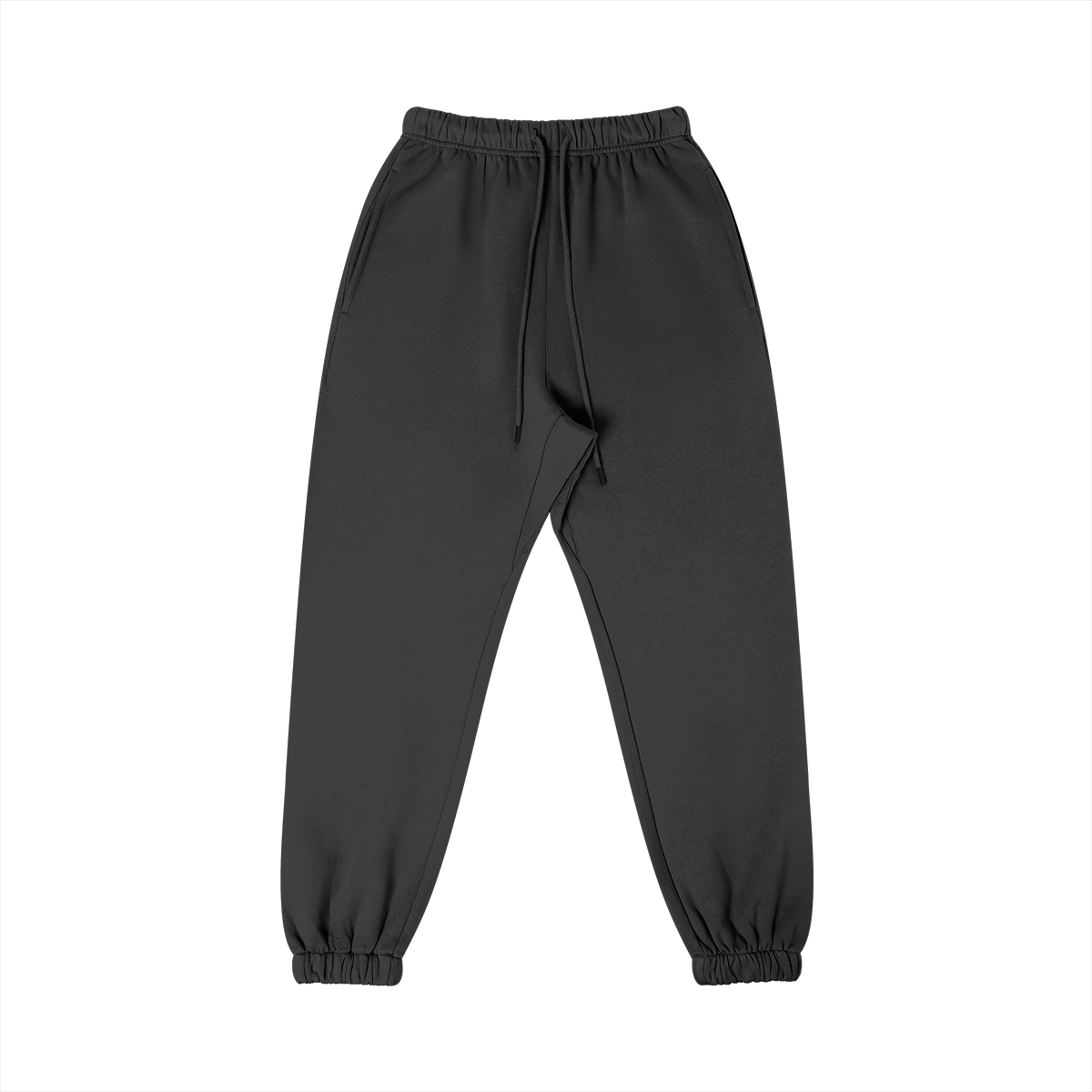 Solid 310GSM Premium Heavy Cotton Joggers | MUNSIEUR
