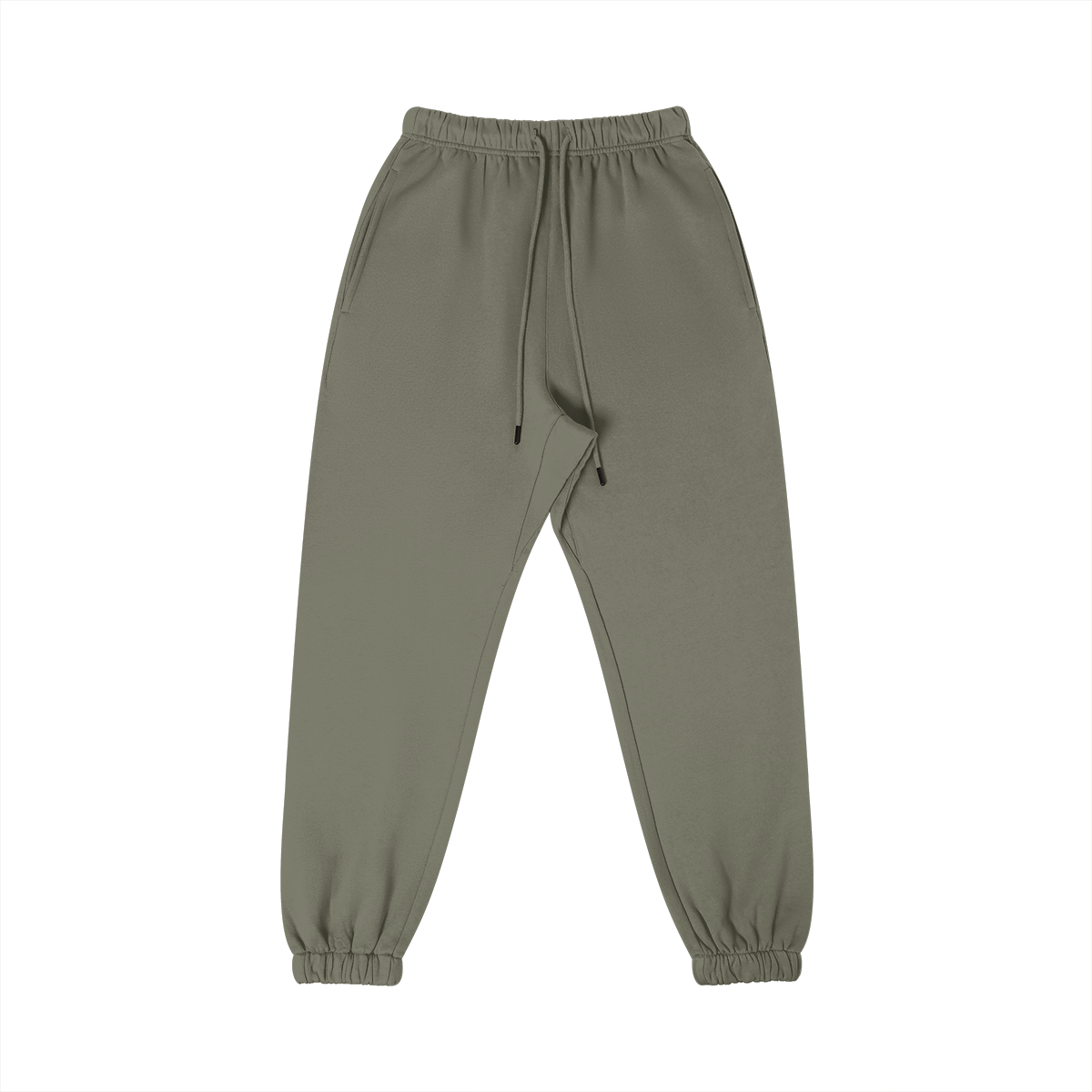 Solid 310GSM Premium Heavy Cotton Joggers | MUNSIEUR