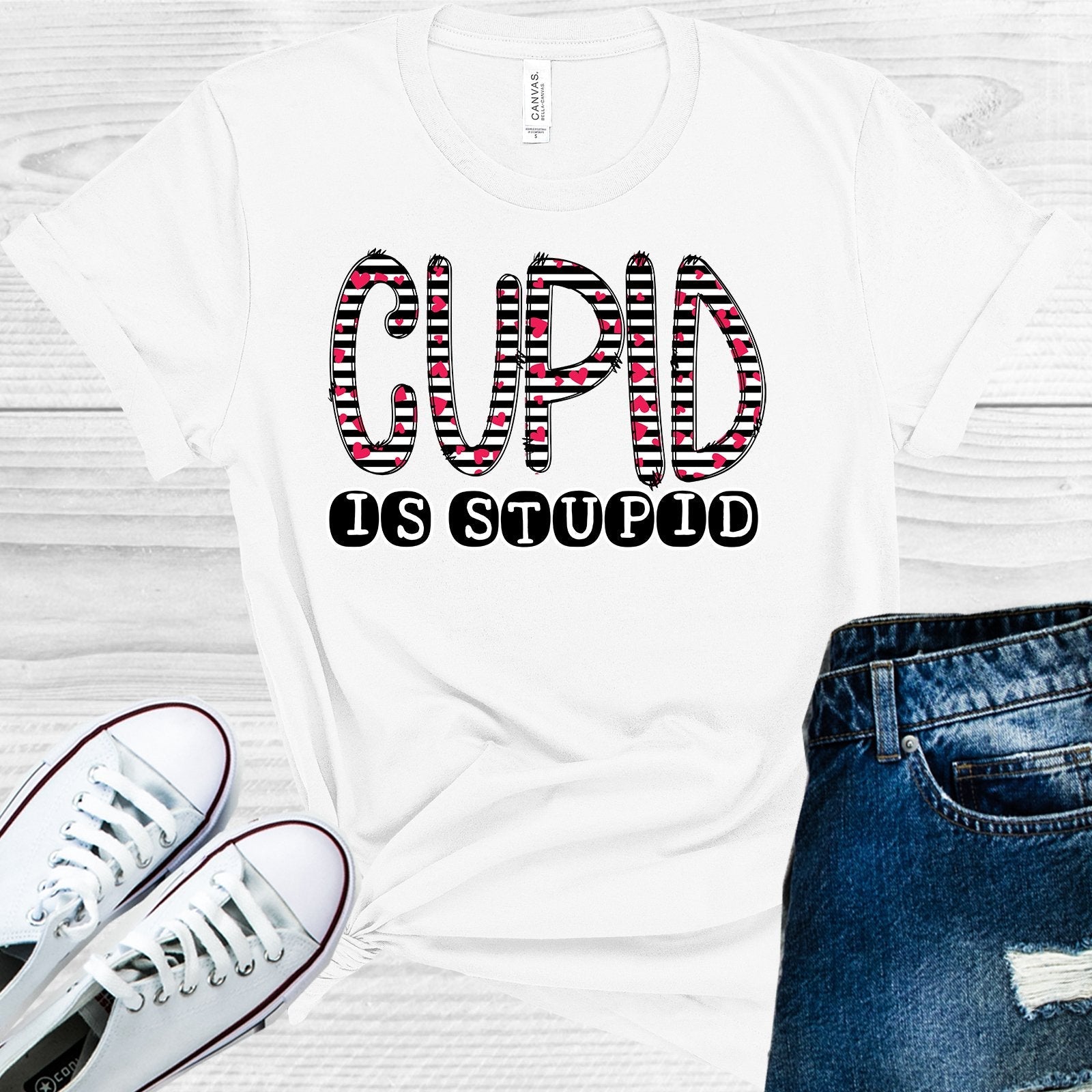 Cupid is Stupid Graphic Tee