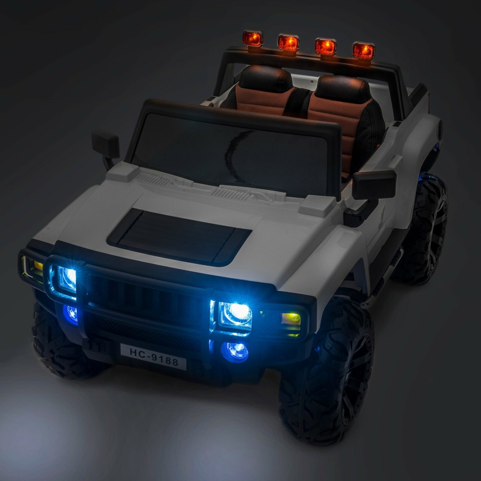 12V 4x4 Kid's Ride-On Warrior Vehicle with Music