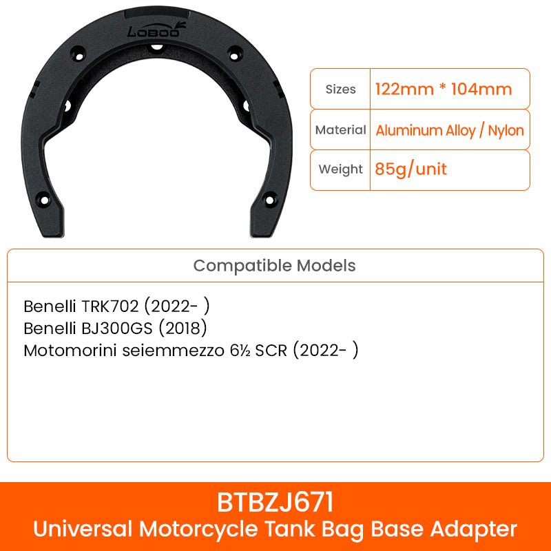 Tank Bag-BTB05BK