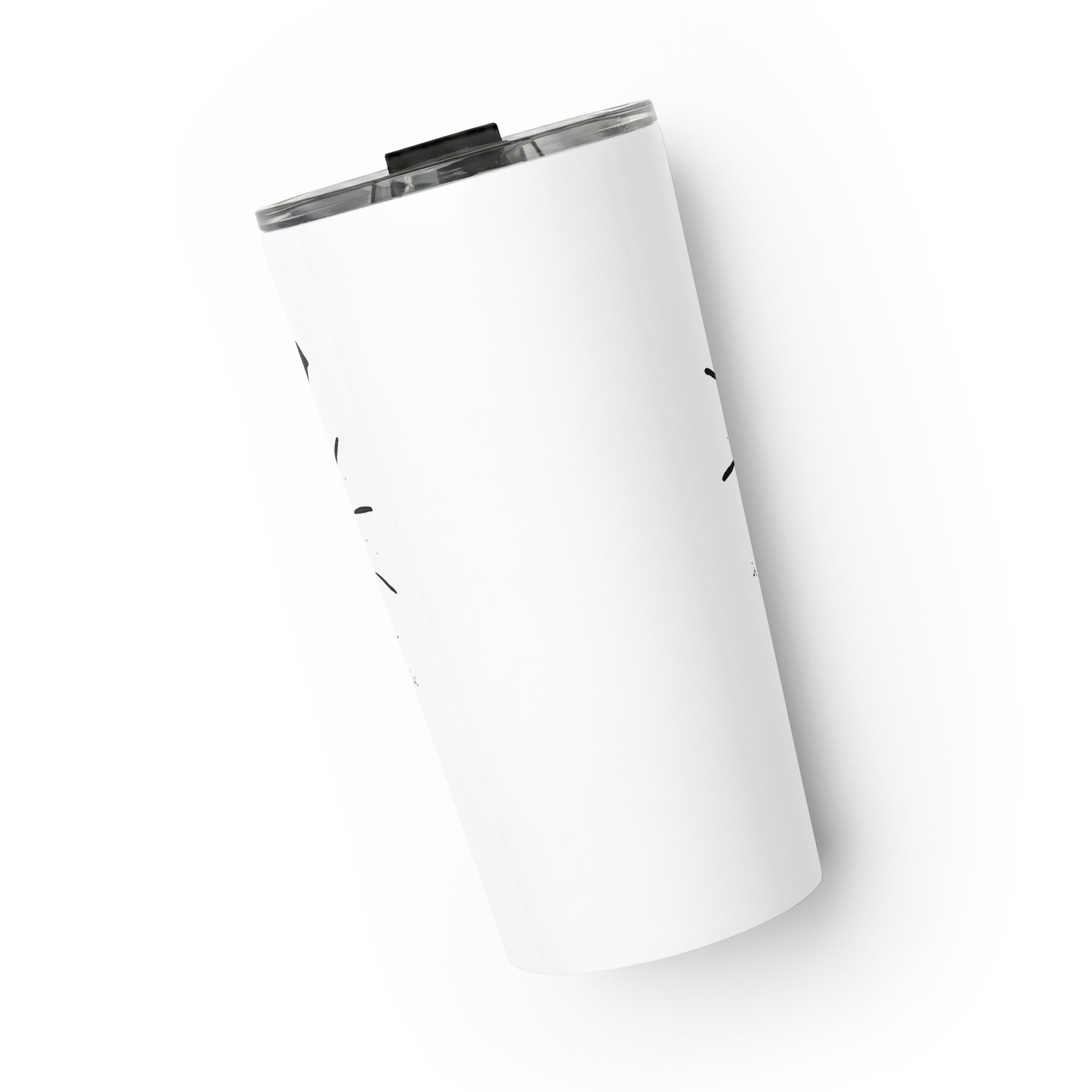 Tapered stainless steel tumbler