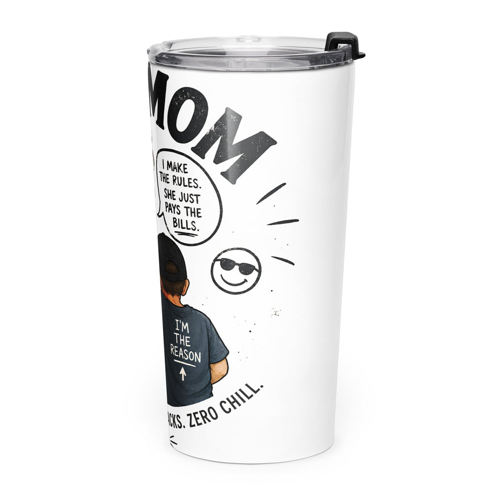 Tapered stainless steel tumbler