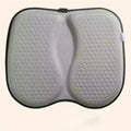 Teal & black 3d honeycomb silica gel seat cushion office chair support
