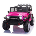 TOBBI 12V Electric Ride-On Truck for Kids with Remote Control