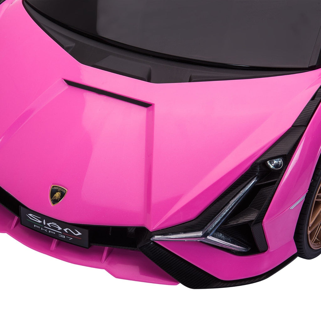 12V Kids Electric Ride-On Lamborghini Sian Car with Remote Control