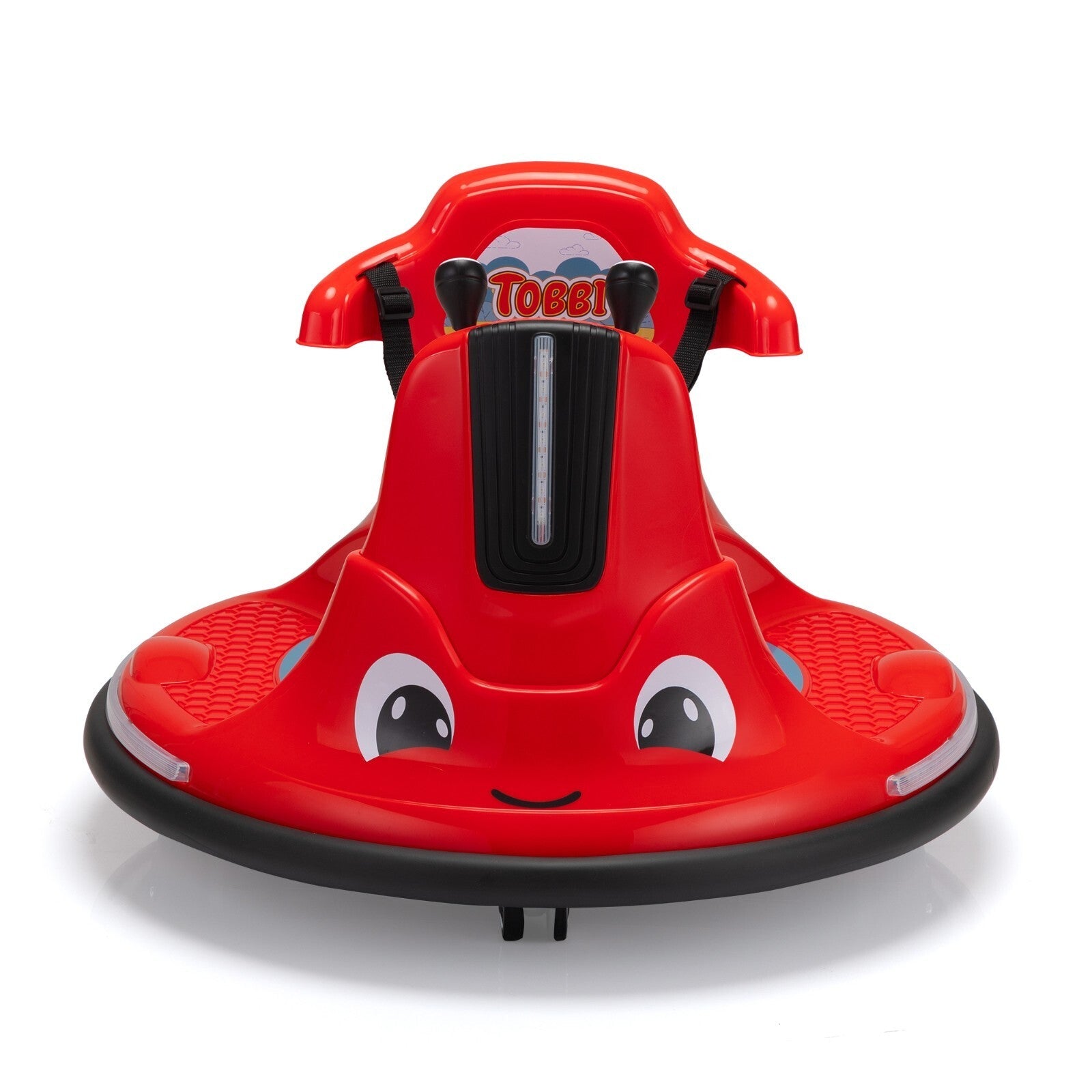 12V Electric Ride-On Snail Bumper Car with Remote Control for Toddlers