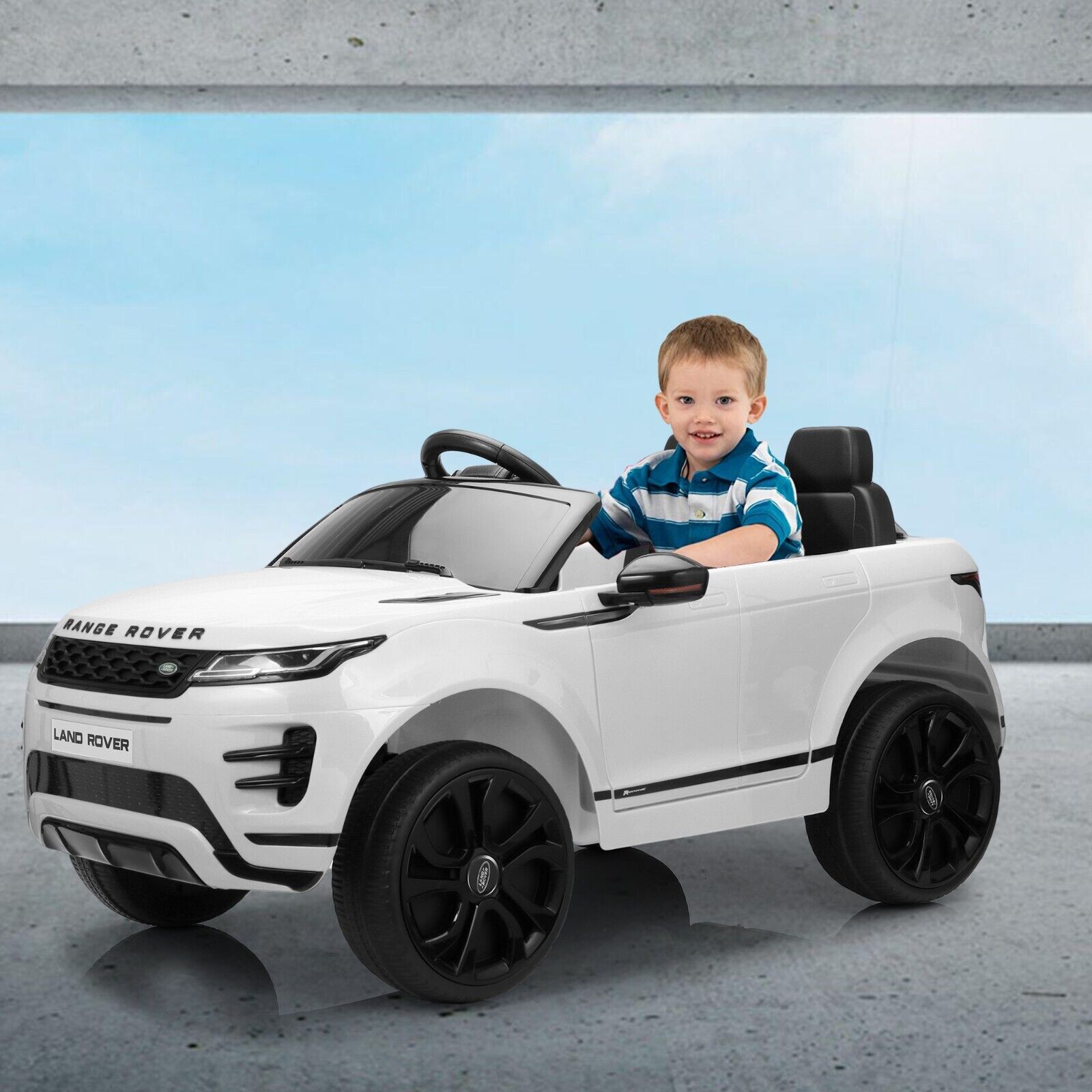 TOBBI 12V Licensed Land Rover Kids Ride On Car with Remote Control - Perfect Gift for Young Drivers
