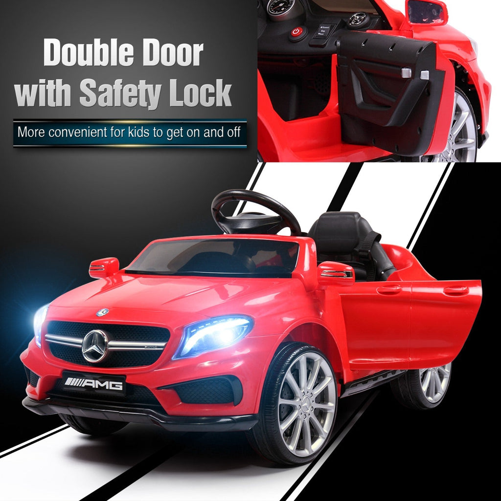 Licensed Mercedes Benz Ride-On Car for Kids with Remote Control and Opening Doors