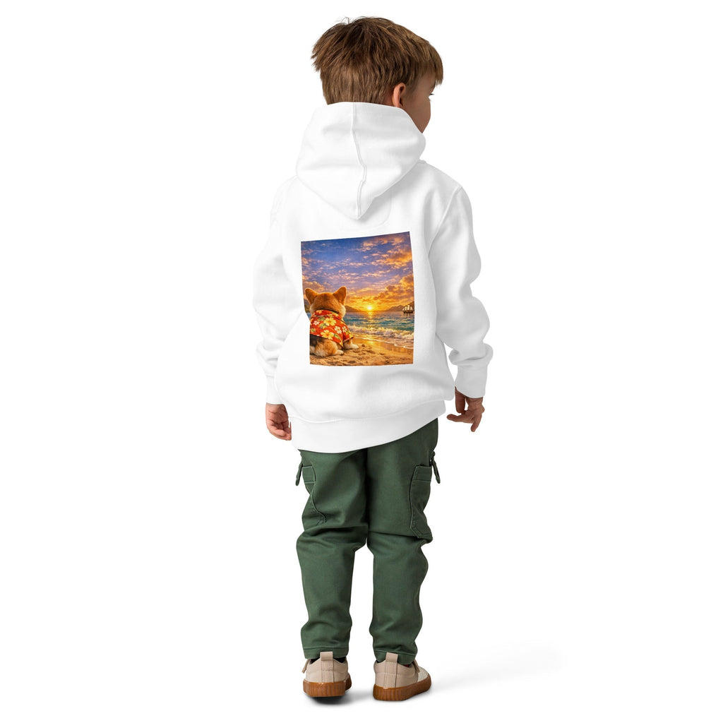 Toddler fleece pullover hoodie
