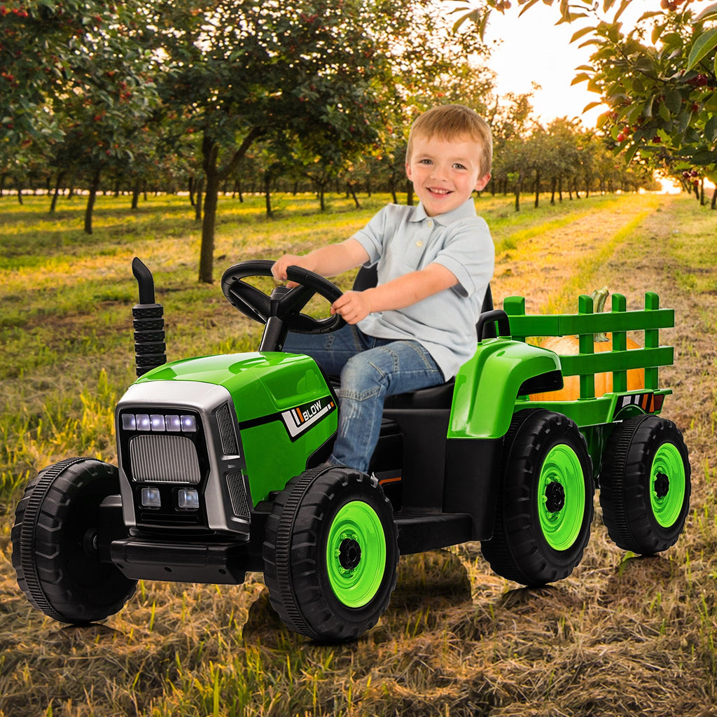 Electric Remote Control Ride-On Car for Toddlers Ages 3-6 Battery Powered