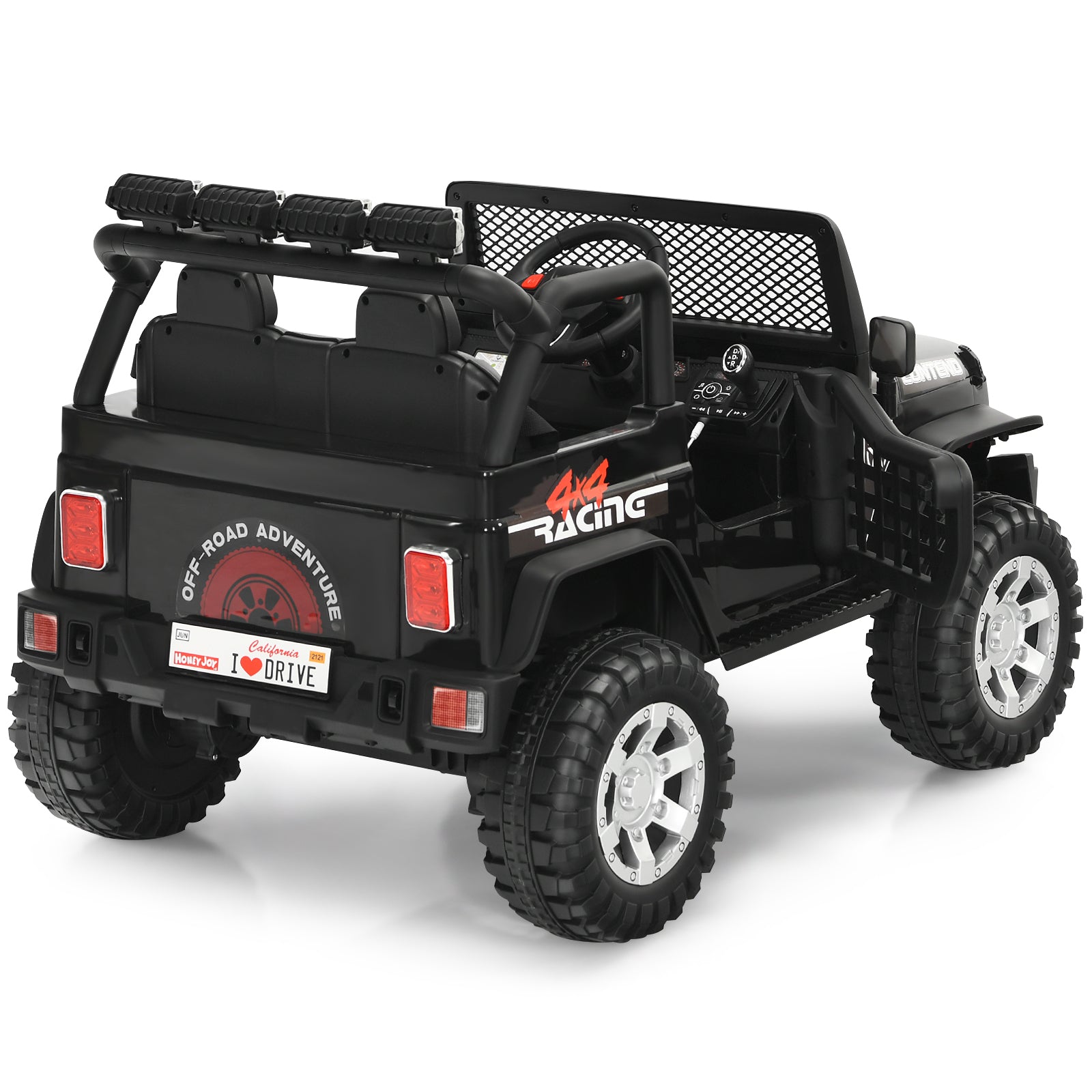 12V Electric Kids Ride-On Truck with Remote Control and Rechargeable Battery