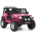 12V Electric Kids Ride-On Truck with Remote Control and Rechargeable Battery