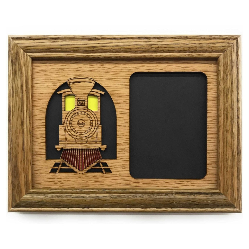 Train Picture Frame - 5x7 Frame Holds 3x4 Photo