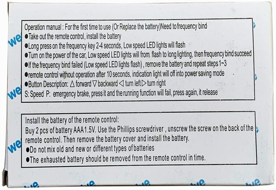 12V Ride-On Car Modification Kit with Wiring and Motors for Kids