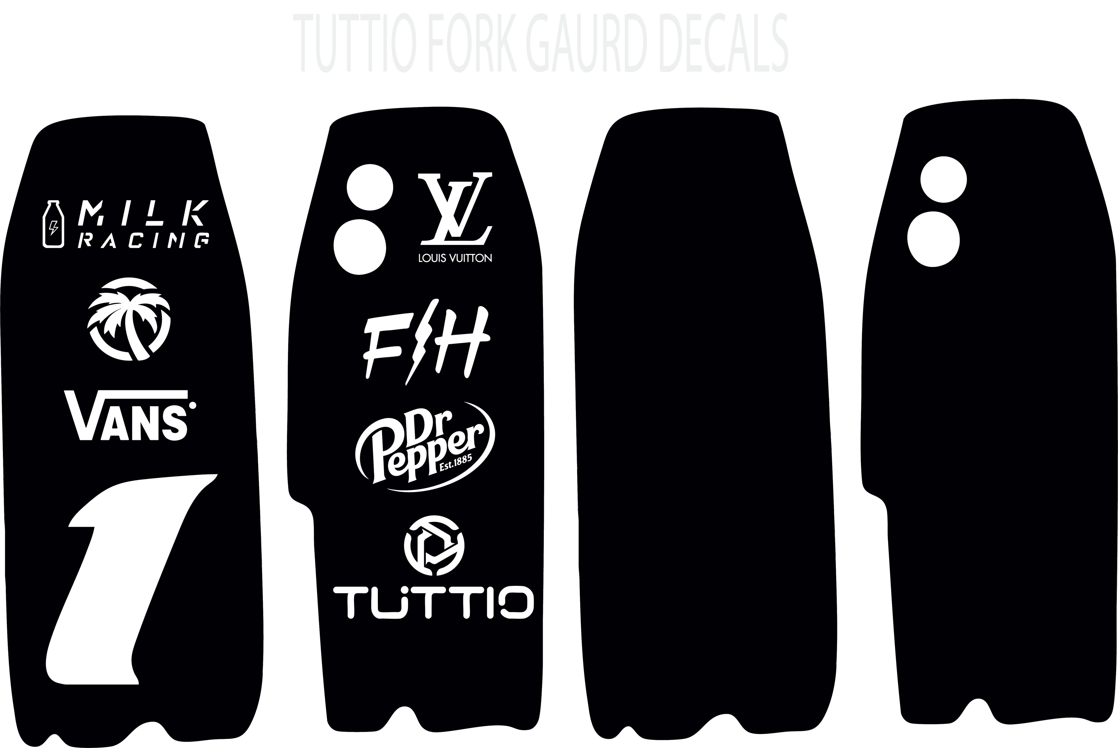 FTD - Tuttio Fork Gaurd Decals