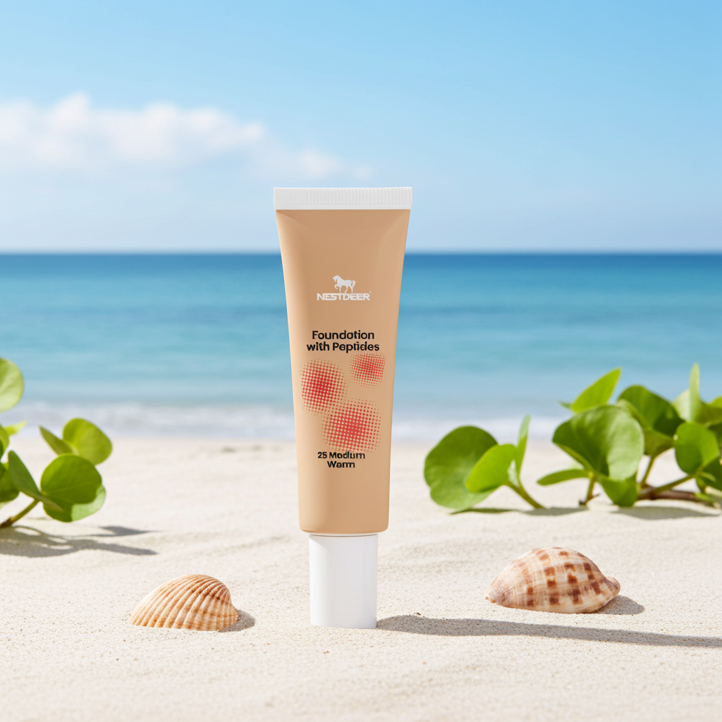 Foundation with Peptides,  25 Medium Warm